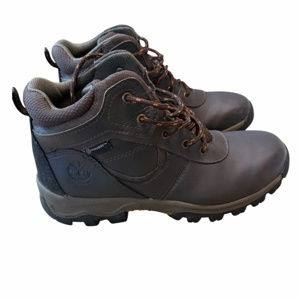 Timberland Waterproof Hiking Boots Youth 4.5 / Womens 6 Brown Trail Boots